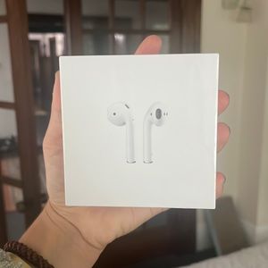 Brand new AirPods still encased